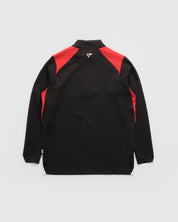 Vertex Quarter Zip -Black/Red/White