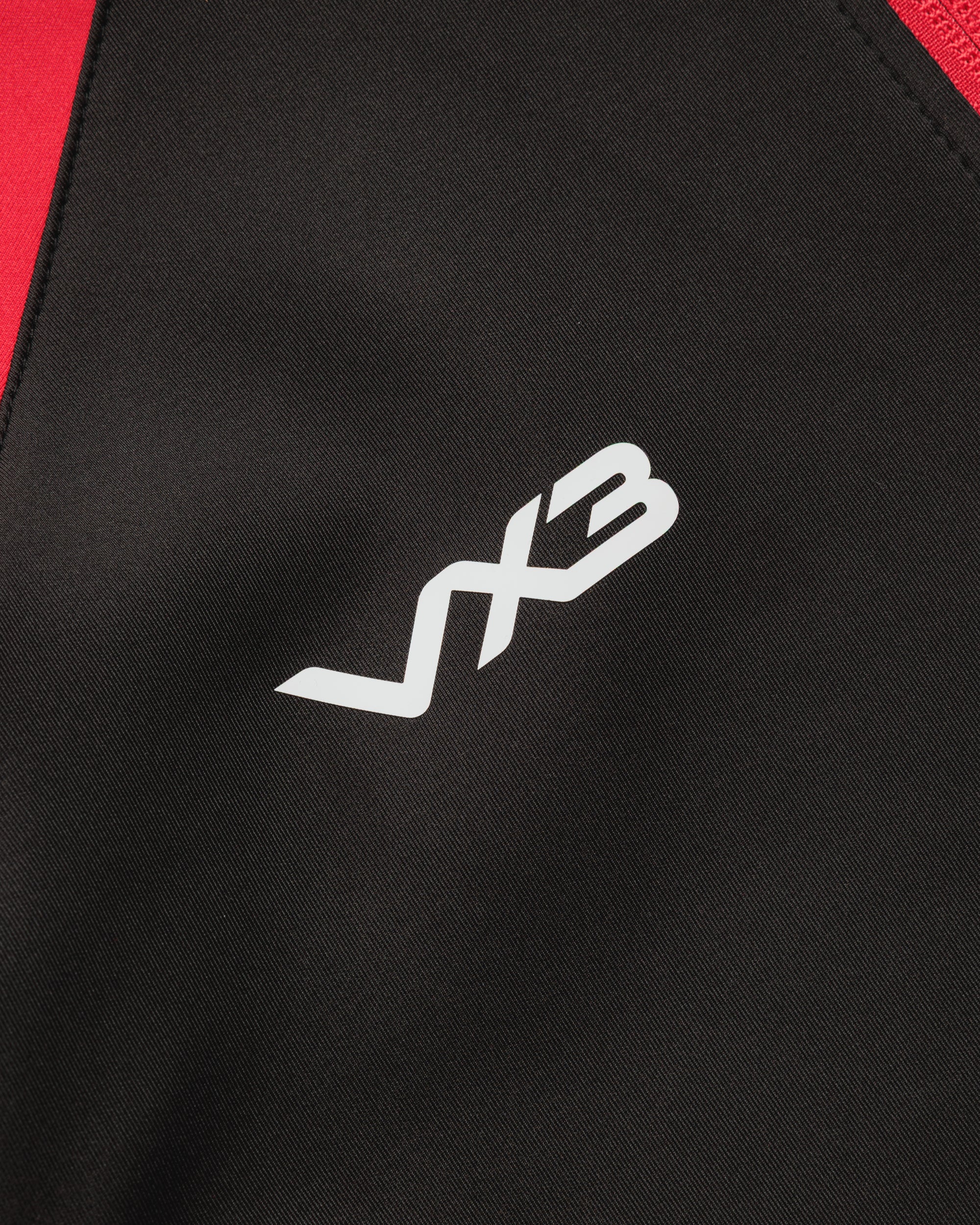 Vertex Quarter Zip -Black/Red/White