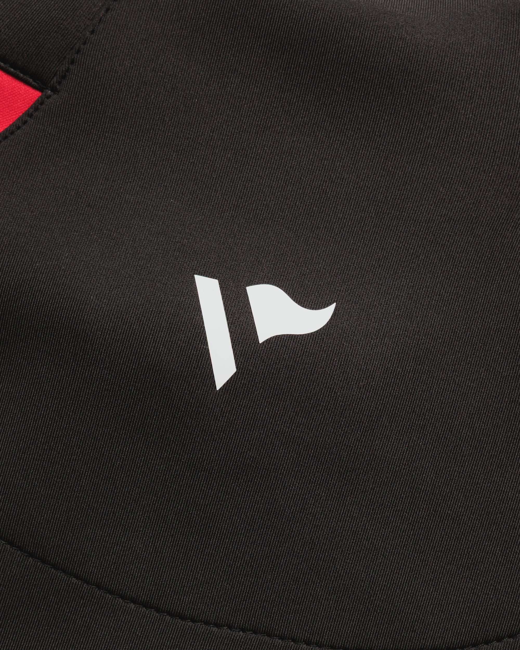Vertex Quarter Zip -Black/Red/White