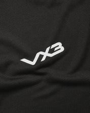 Vertex Tee -Black/Amber/White