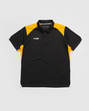 Vertex Polo -Black/Amber/White