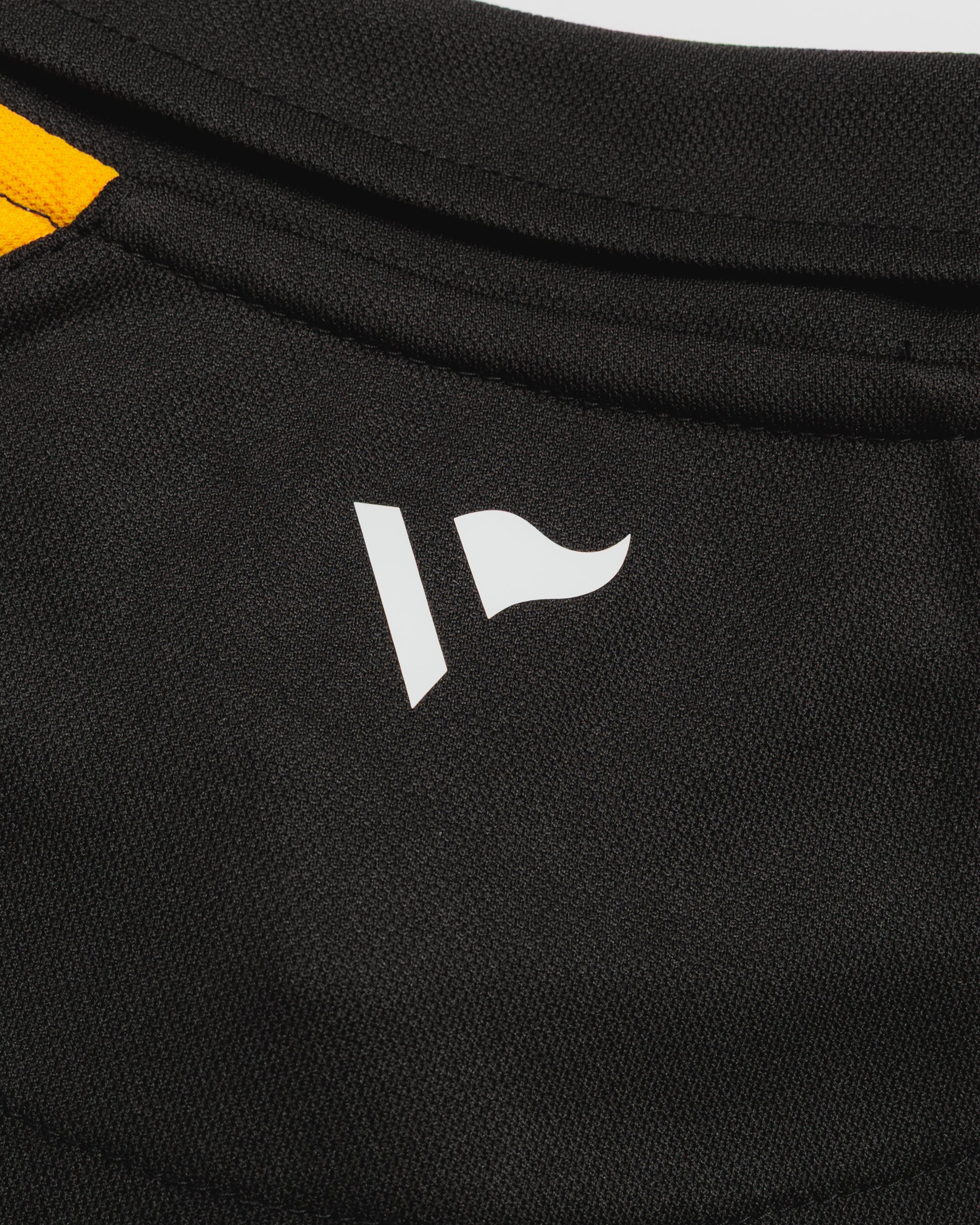 Vertex Polo -Black/Amber/White