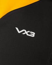 Vertex Quarter Zip -Black/Amber/White