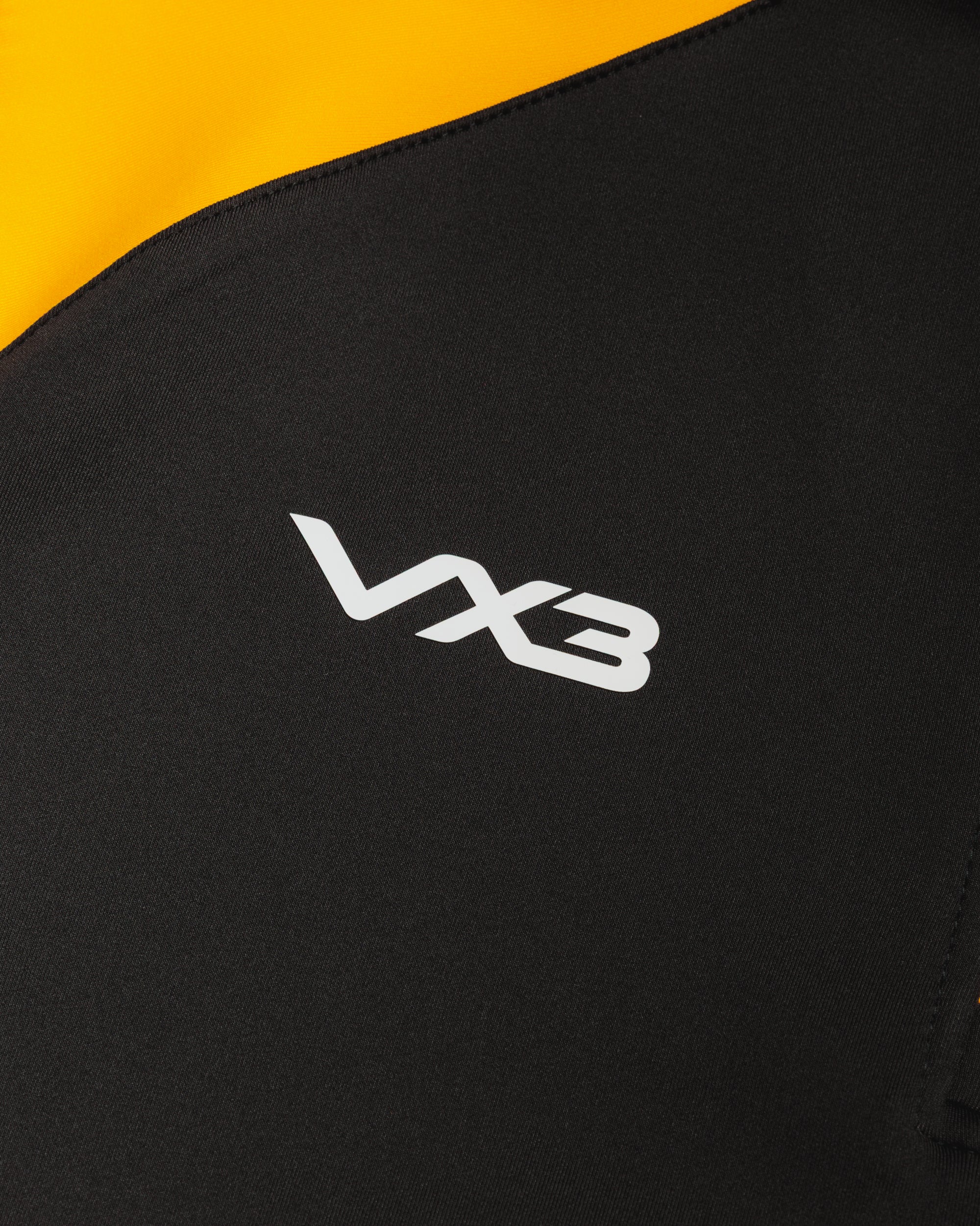 Vertex Quarter Zip -Black/Amber/White