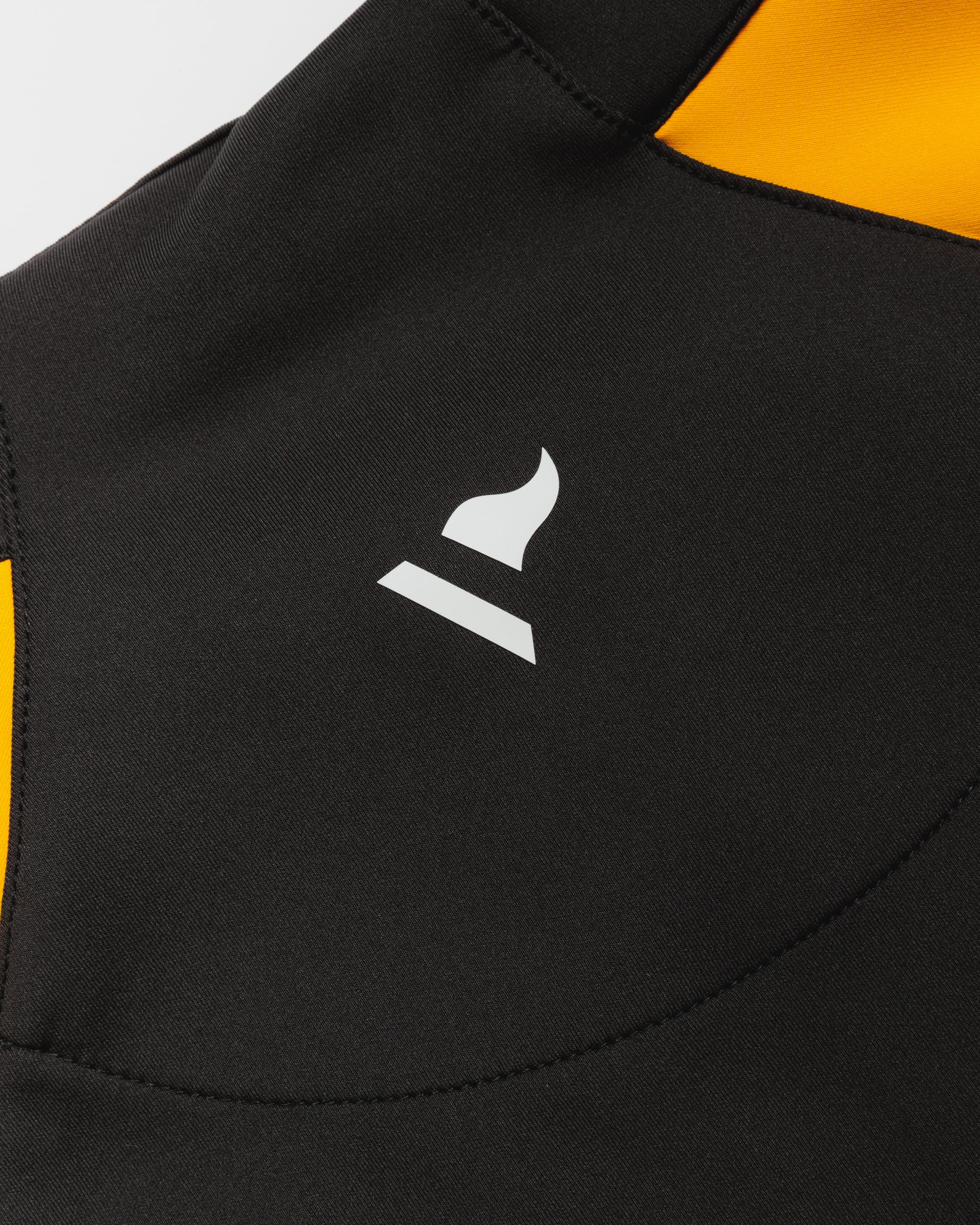 Vertex Quarter Zip -Black/Amber/White