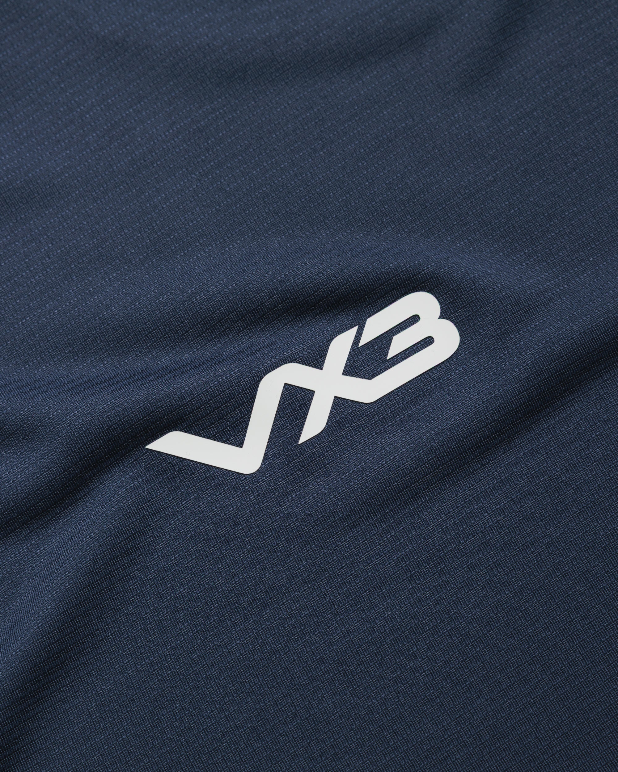 Vertex Tee -Navy/Sky/White
