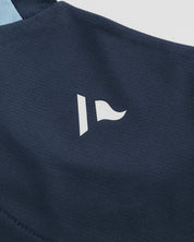 Vertex Tee -Navy/Sky/White