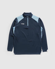 Vertex Quarter Zip -Navy/Sky/White