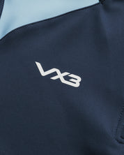 Vertex Quarter Zip -Navy/Sky/White