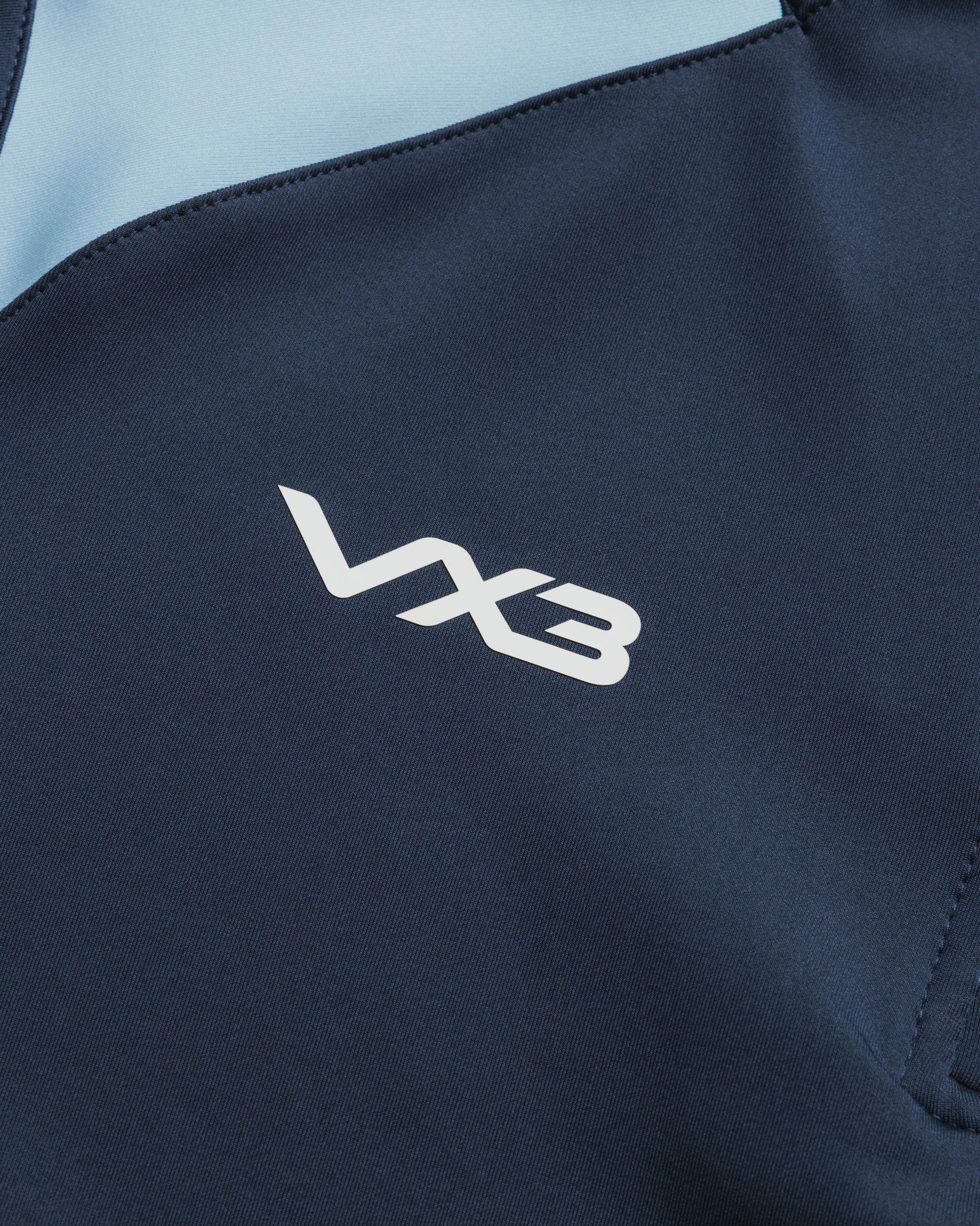 Vertex Quarter Zip -Navy/Sky/White