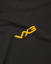 Vertex Tee -Black/Red/Amber