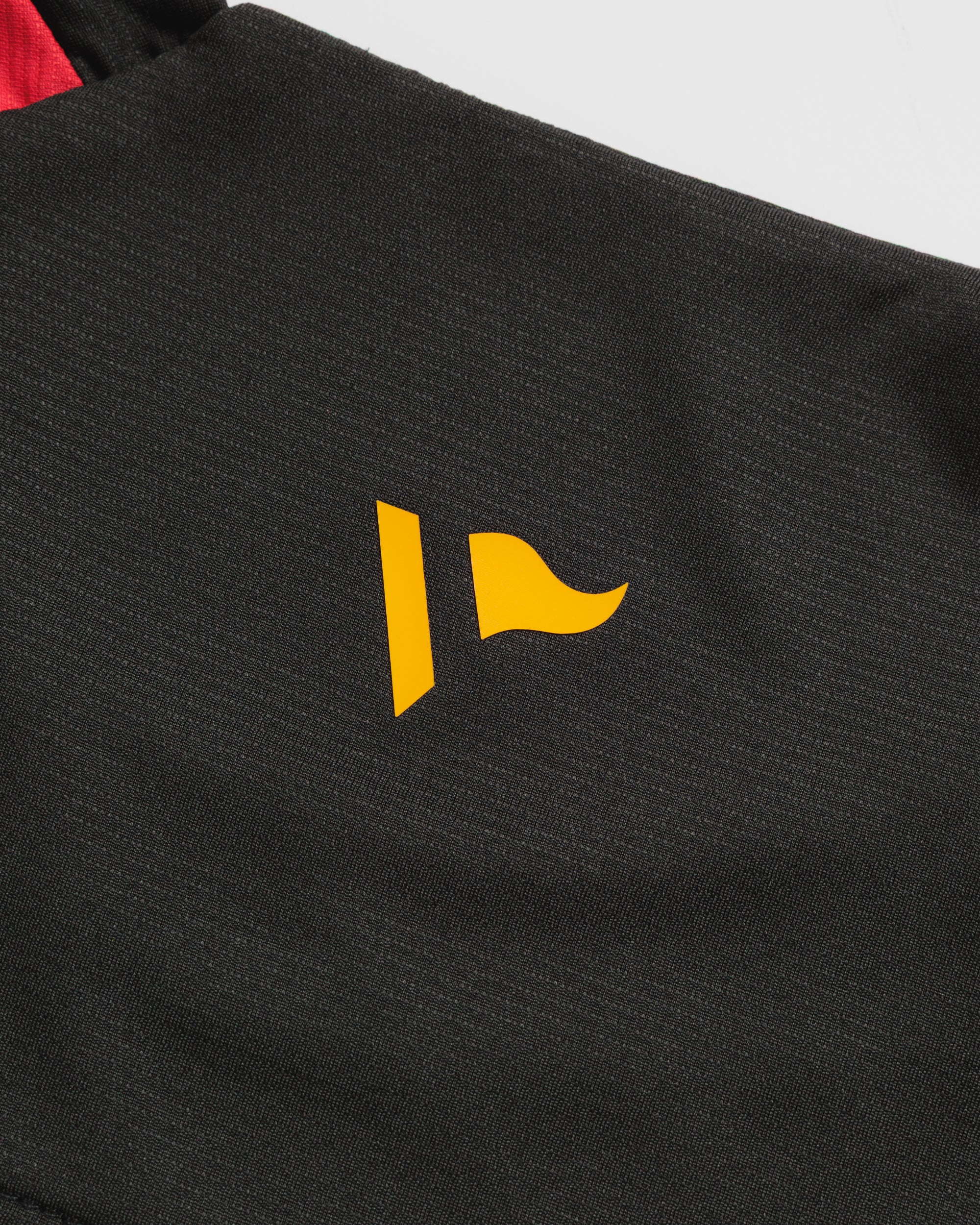 Vertex Tee -Black/Red/Amber