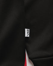 Vertex Hoodie -Black/Red/Amber
