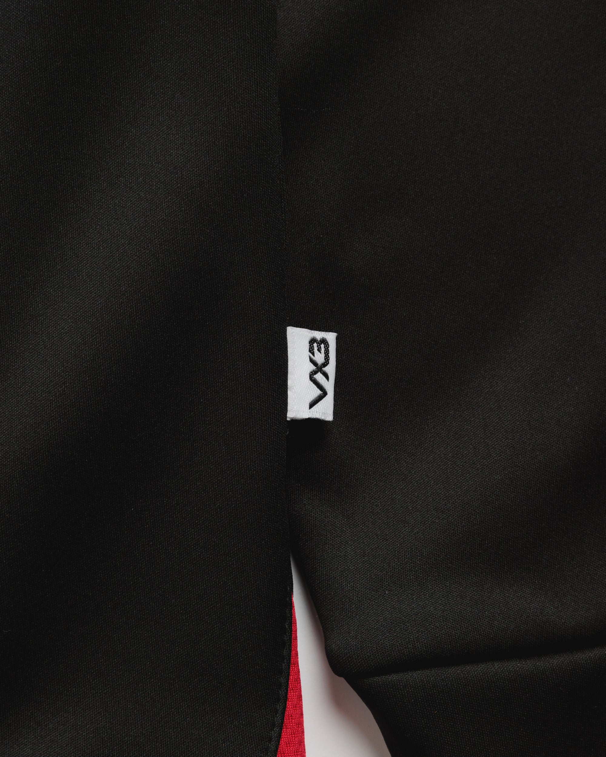 Vertex Hoodie -Black/Red/Amber