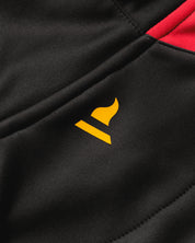 Vertex Hoodie -Black/Red/Amber