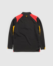 Vertex Quarter Zip -Black/Red/Amber