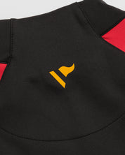 Vertex Quarter Zip -Black/Red/Amber