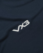 Vertex Youth Tee -Navy/Red/White