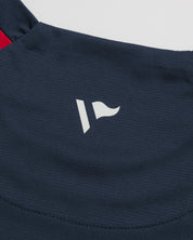 Vertex Youth Tee -Navy/Red/White