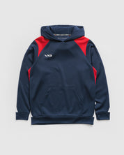Vertex Hoodie -Navy/Red/White