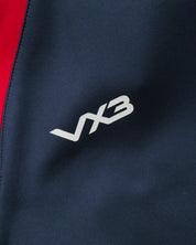 Vertex Hoodie -Navy/Red/White
