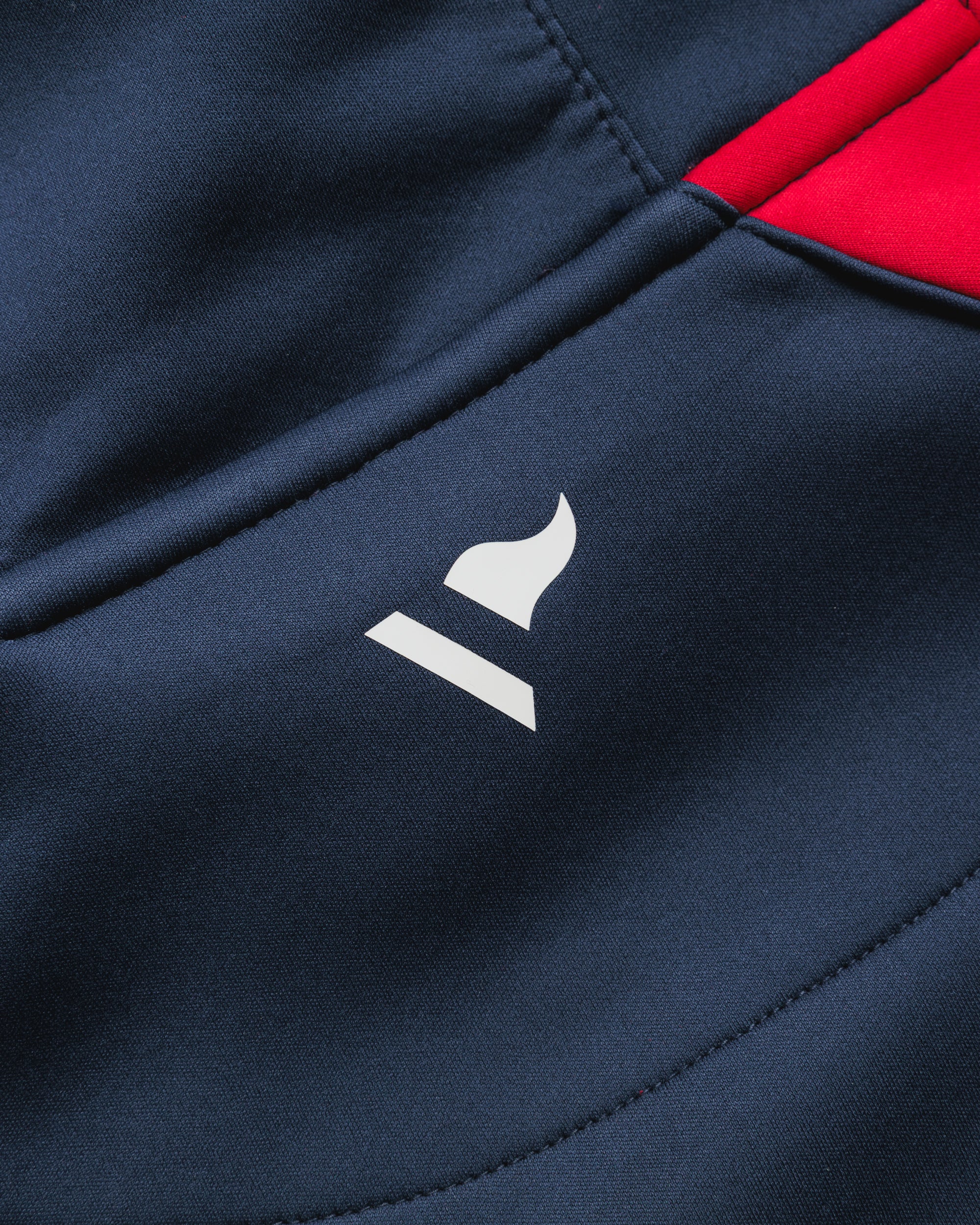 Vertex Hoodie -Navy/Red/White