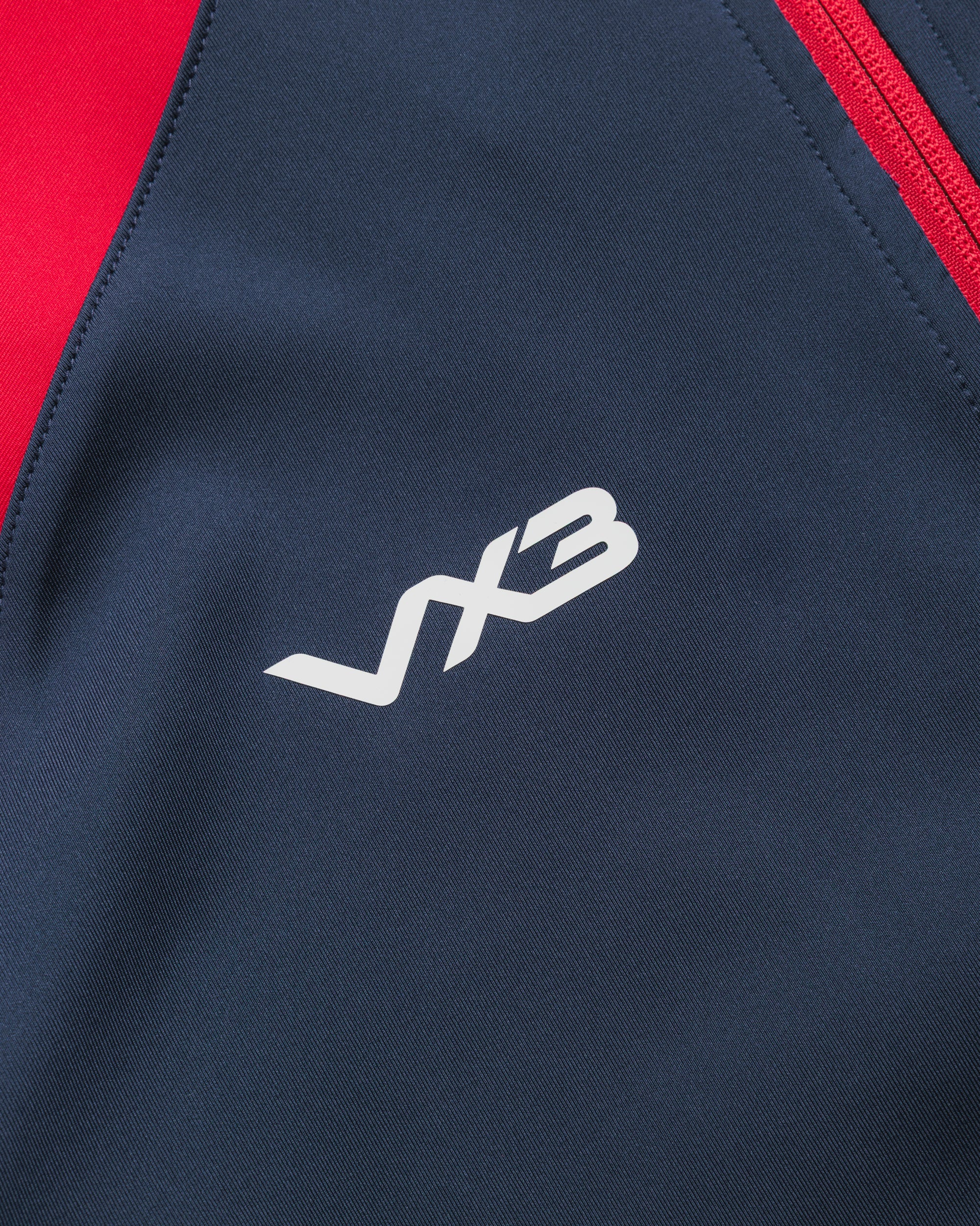 Vertex Quarter Zip -Navy/Red/White