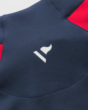 Vertex Quarter Zip -Navy/Red/White