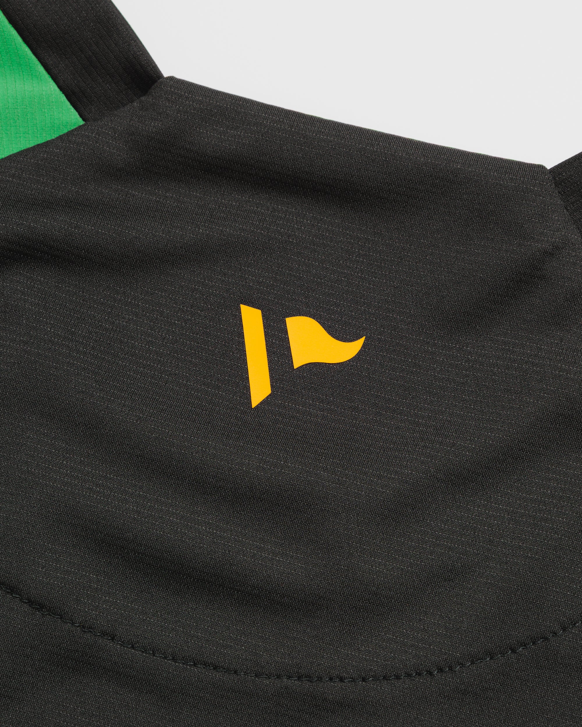 Vertex Tee -Black/Emerald/Amber