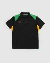 Vertex Polo -Black/Emerald/Amber