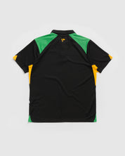 Vertex Polo -Black/Emerald/Amber