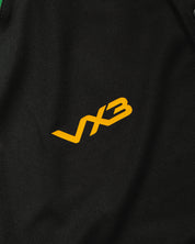 Vertex Polo -Black/Emerald/Amber