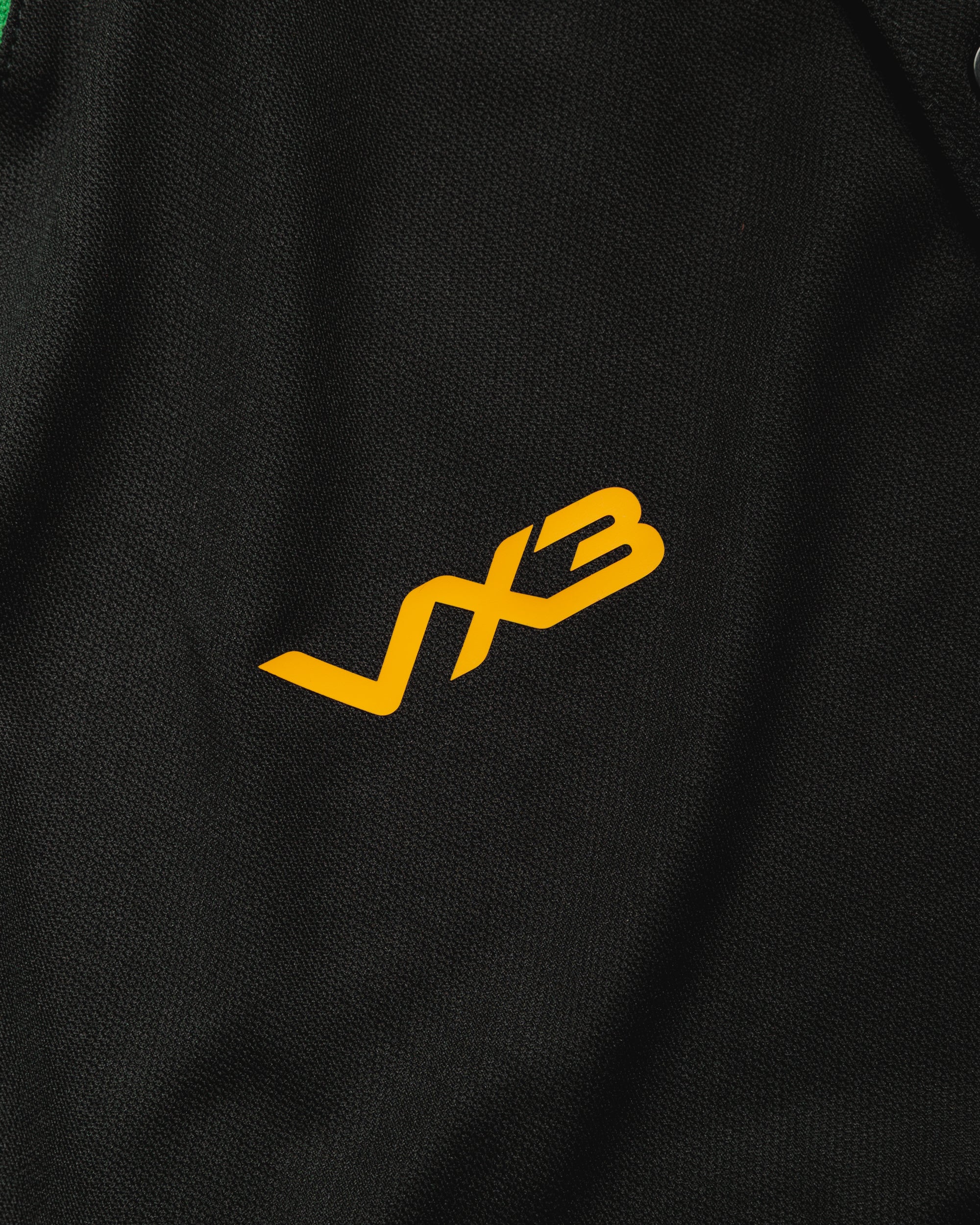 Vertex Polo -Black/Emerald/Amber