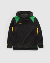 Vertex Hoodie -Black/Emerald/Amber