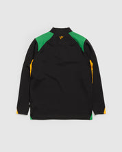 Vertex Quarter Zip -Black/Emerald/Amber