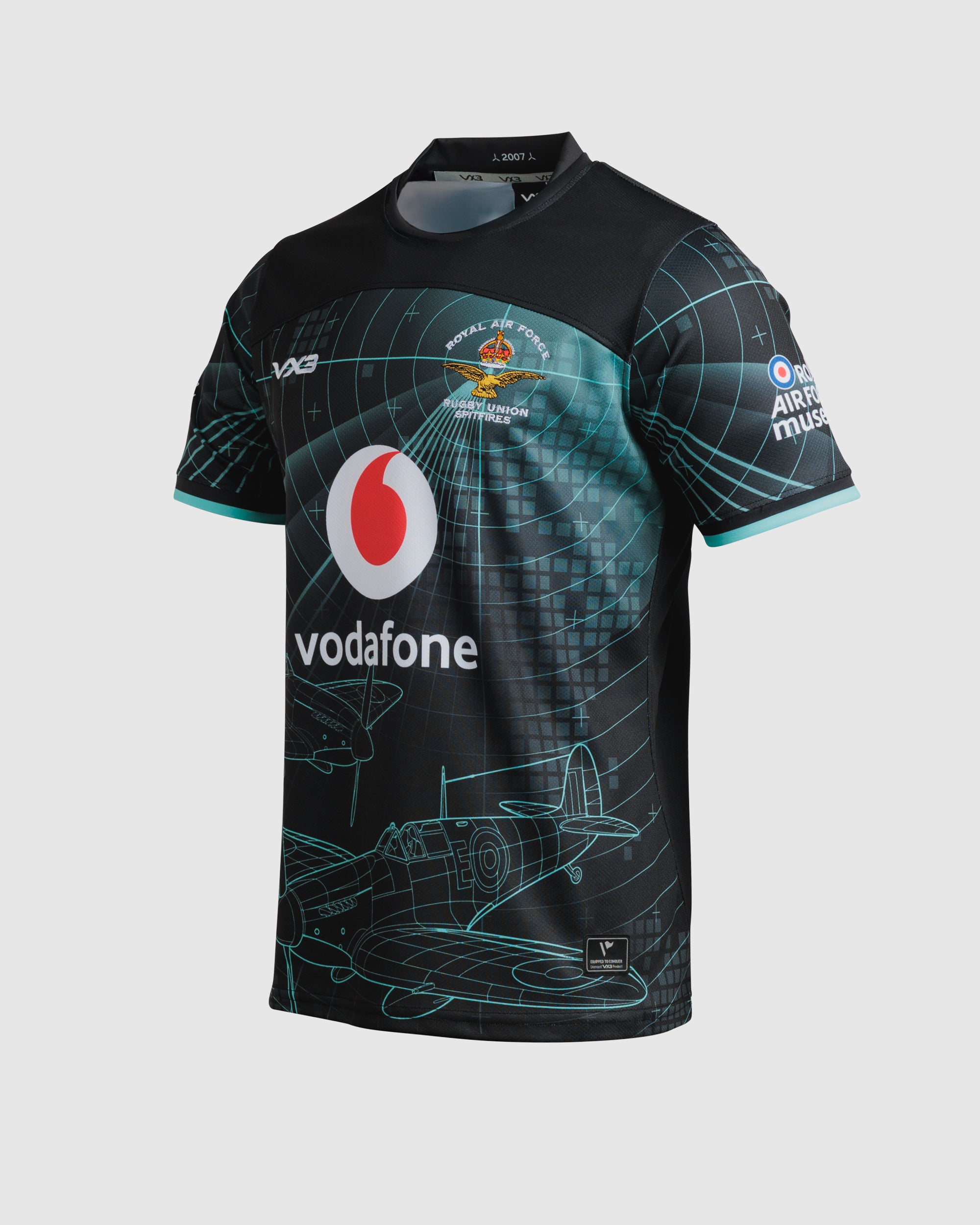 RAF Rugby Union 26-27 Spitfires 7's Replica Shirt Youth