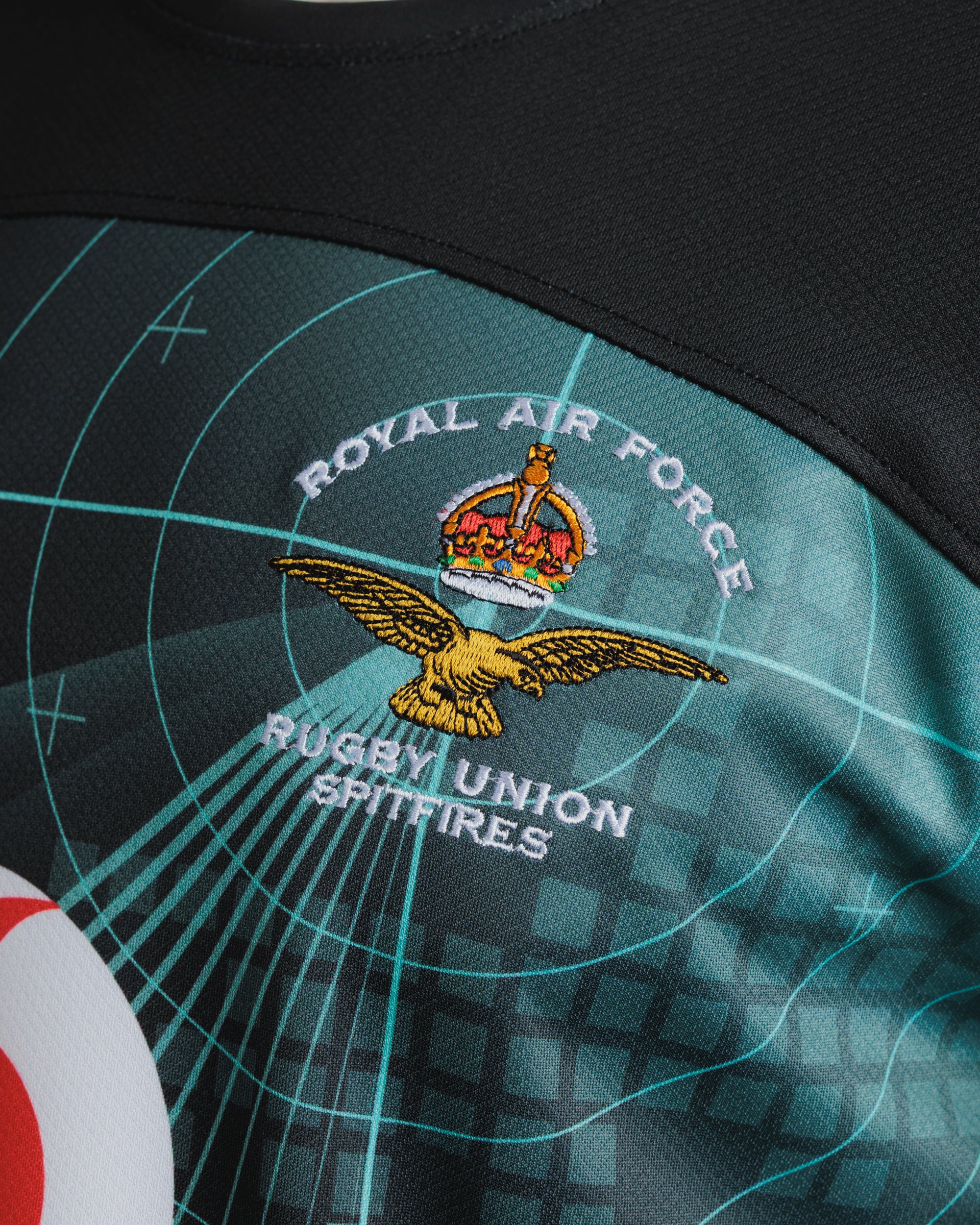 RAF Rugby Union 26-27 Spitfires 7's Replica Shirt Youth