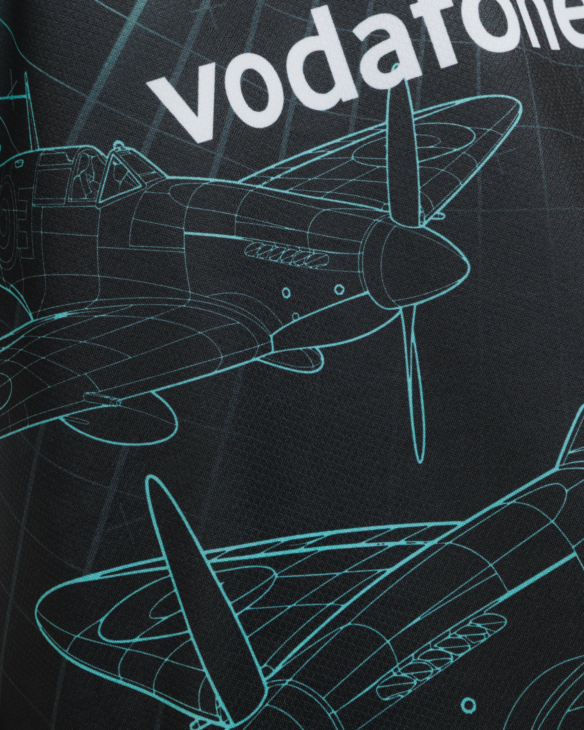 RAF Rugby Union 26-27 Spitfires 7's Replica Shirt Youth