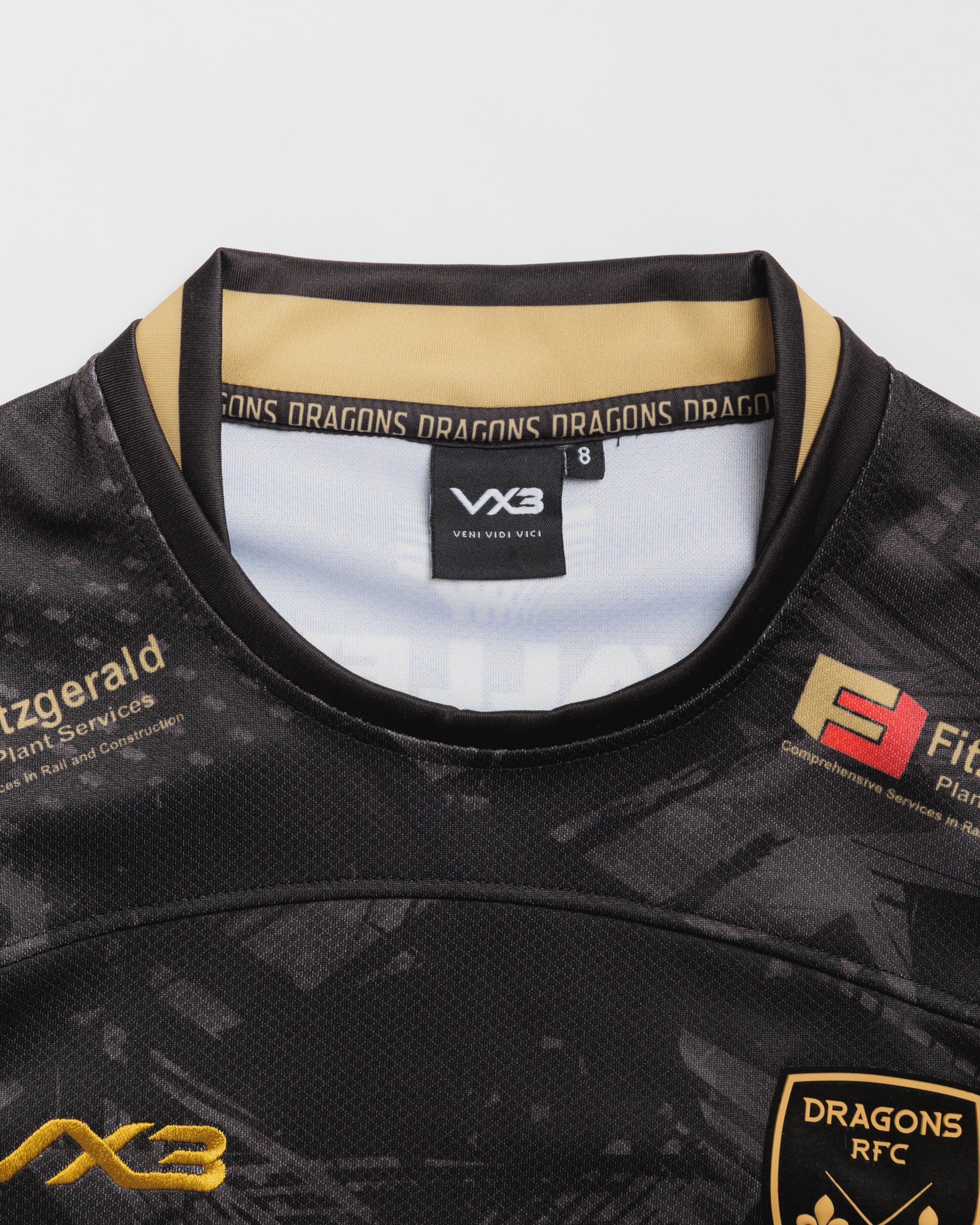 Dragons RFC 26/27 Away Replica Shirt Womens
