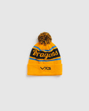 Dragons RFC 26/27 Bobble Hat Dragons Gold/Black/Royal