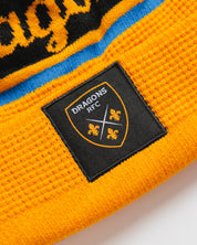Dragons RFC 26/27 Bobble Hat Dragons Gold/Black/Royal