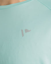 Tempo L/S Tee - Pale Aqua