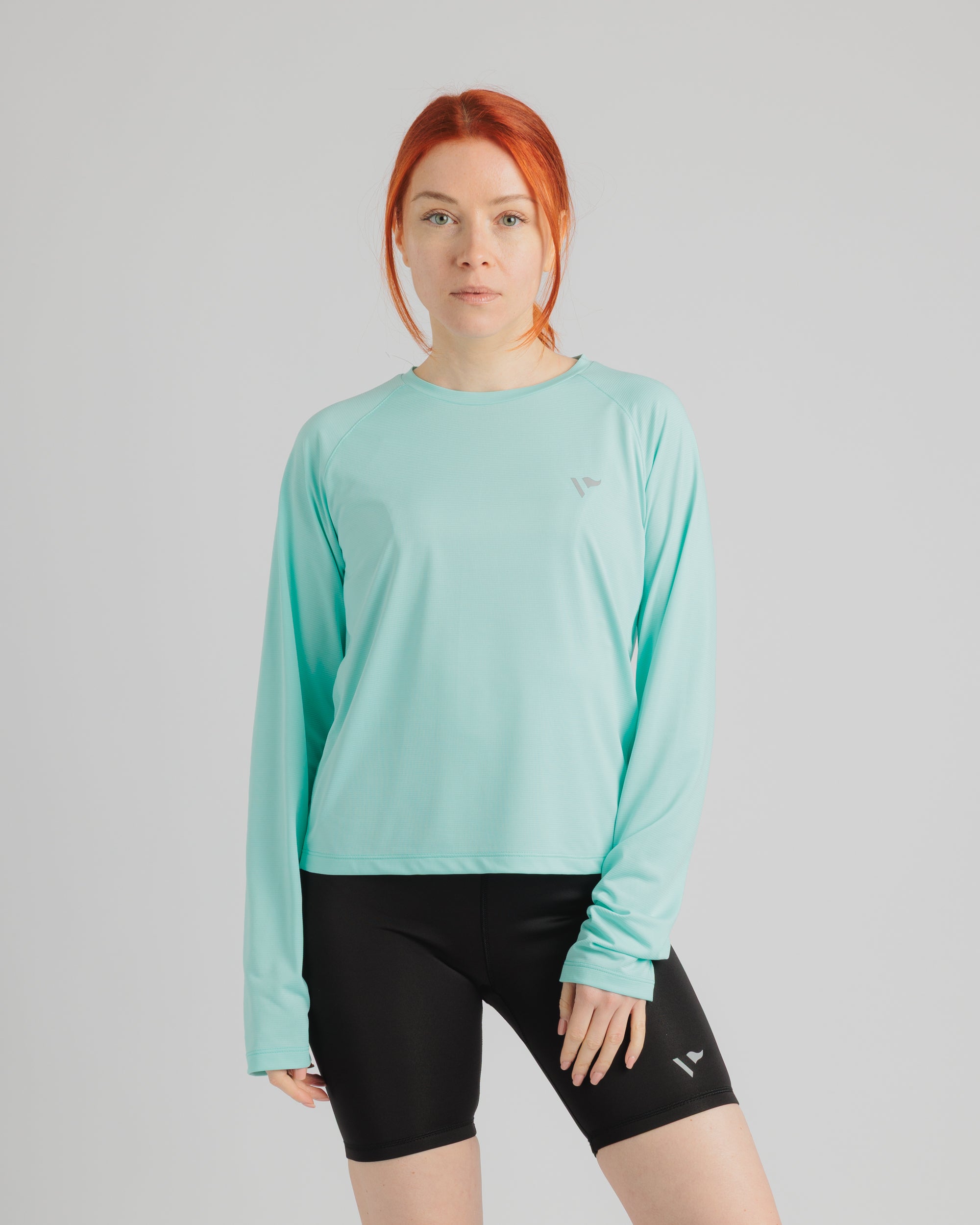 S Tee Women's - Pale Aqua