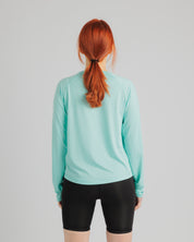 Tempo L/S Tee Women's - Pale Aqua