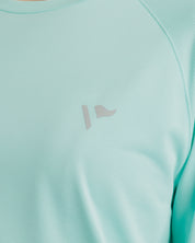 Tempo L/S Tee Women's - Pale Aqua