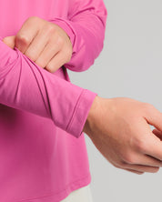 Tempo L/S Tee - Raspberry