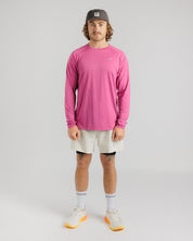 Tempo L/S Tee - Raspberry