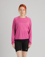 Tempo L/S Tee Women's - Raspberry