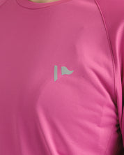 Tempo L/S Tee Women's - Raspberry