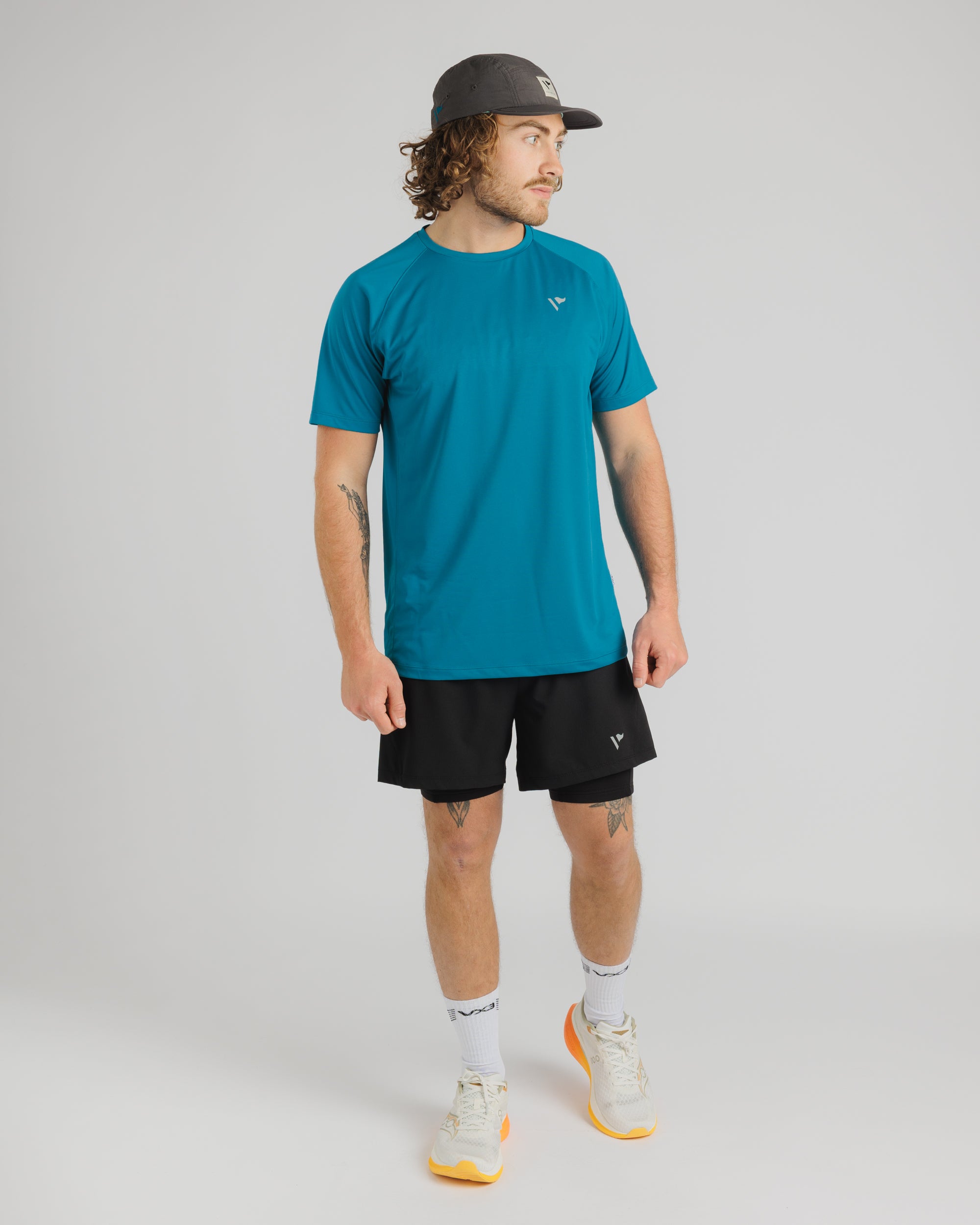Tempo S/S Tee - Deep Teal